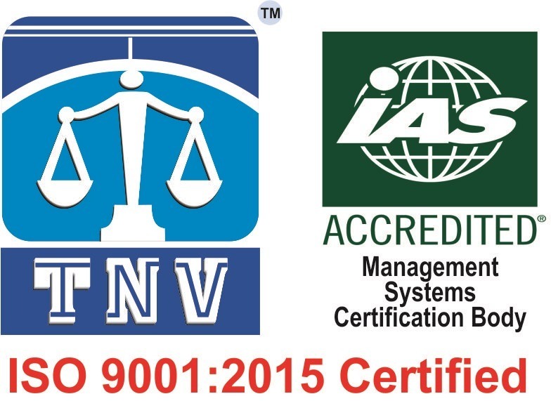 ISO 9001:2015 Certification Logo